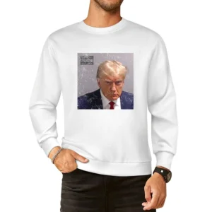 Trump Mugshot Album Cover European Size Pullover Sweater