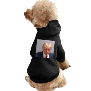 Trump Mugshot White Pet Apparel Clothes