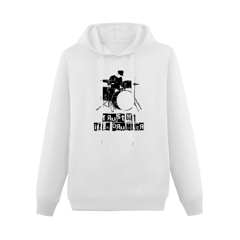 Trust Me I'm A Drummer Funny Music Men Hoodie With Pocket