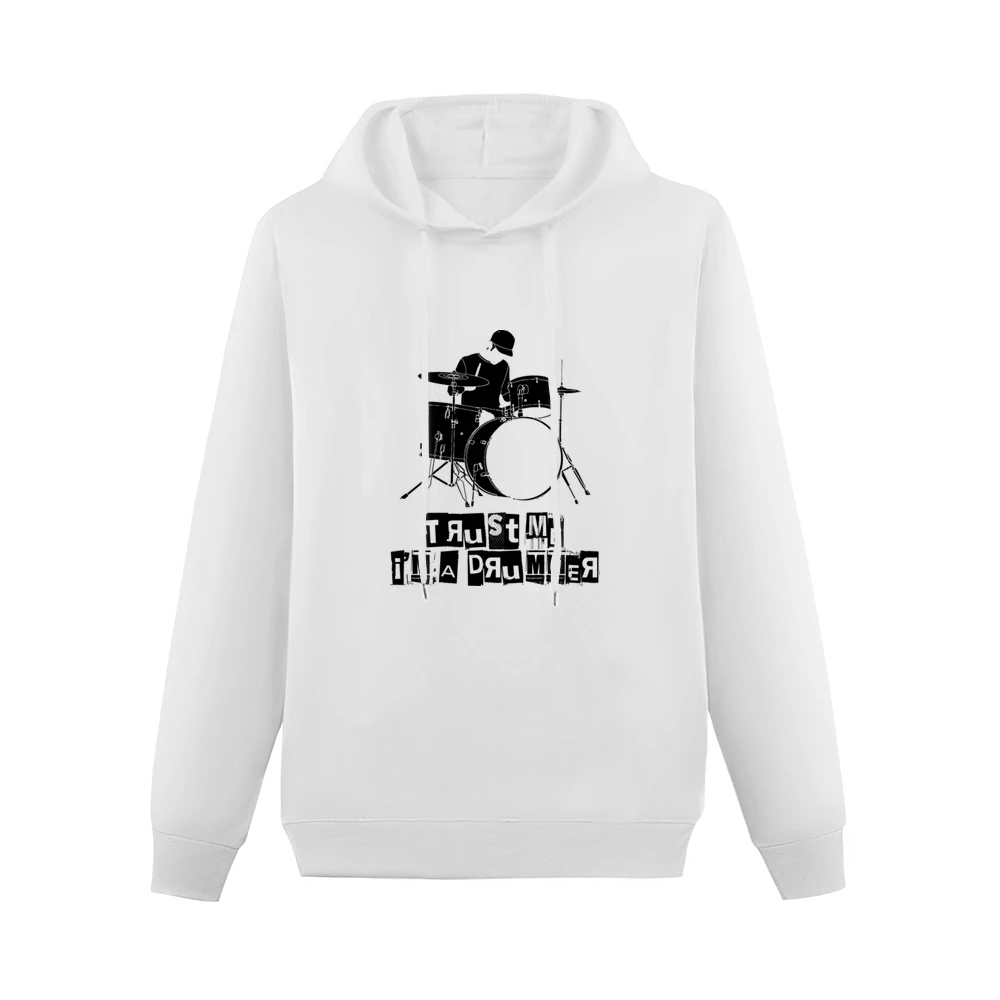 Trust Me I'm A Drummer Funny Music Men Hoodie Without Pocket