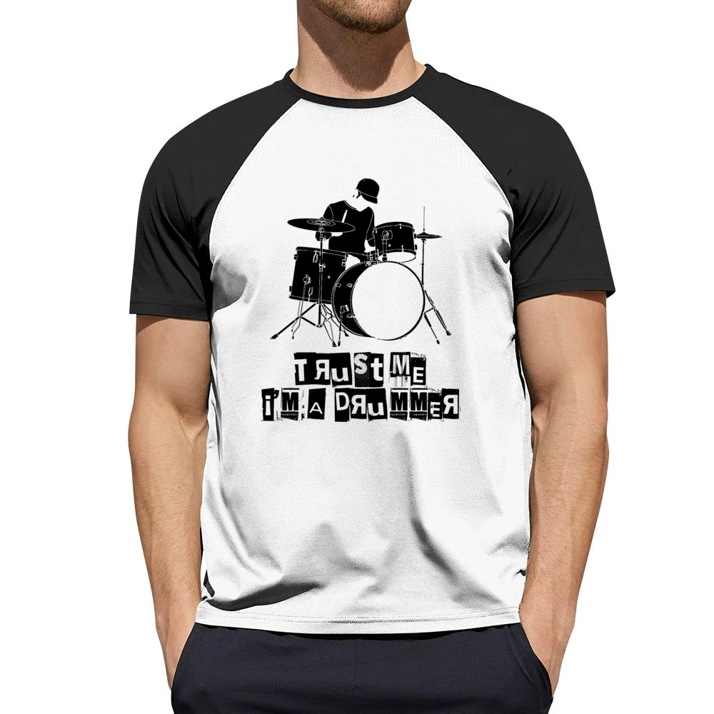 Trust Me I'm A Drummer Funny Music Men Short Sleeve T-Shirt