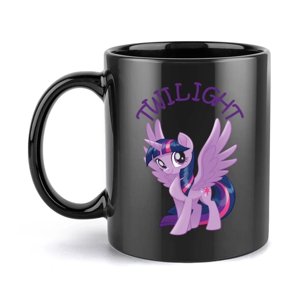 Twilight My Little Pony Black Mug