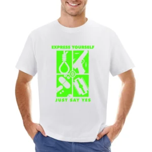 Type O Negative Express Yourself Just say Yes Asian Size Men T-Shirt