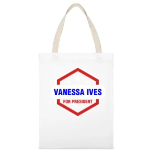 Tywin Lannister For President 2016 Game of Thrones TV Show White Canvas Tote Shopping Bag