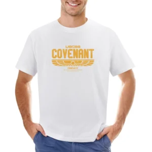 USCSS Covenant Weyland Corporation Alien Movie Science Fiction Fan T S Asian Size Men T-Shirt