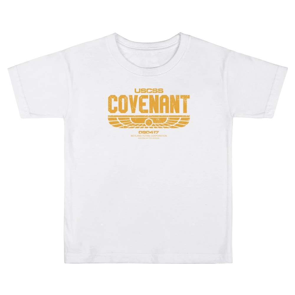 USCSS Covenant Weyland Corporation Alien Movie Science Fiction Fan T S Kids Boys Girls T-Shirt