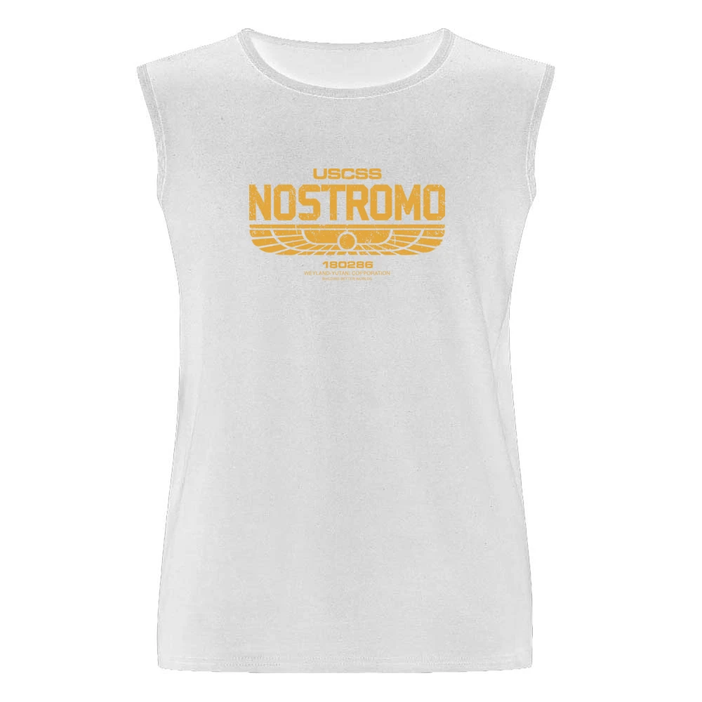 USCSS Nostromo Weyland Corporation Prometheus Alien Movie Science Fict Men Sleeveless T-Shirt