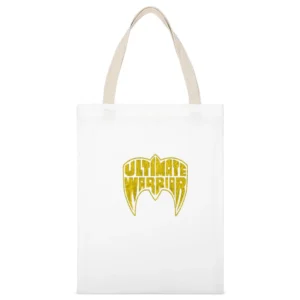 Ultimate Warrior Symbol Tshirt White Canvas Tote Shopping Bag