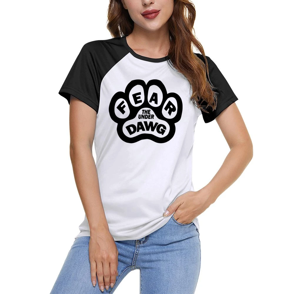 Umbc Fear The Underdawg March Madness Virginia Upset Basketball T Shir Women Ladies Short Sleeve T-Shirt