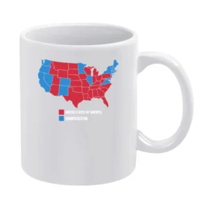 United States Of America Kid Rock Donald Trump President Supporter Fun White Mug