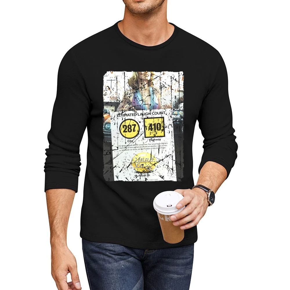 Used Cars Movie Poster Retro Aged Look Men CrewNeck Long Sleeve T-Shirt