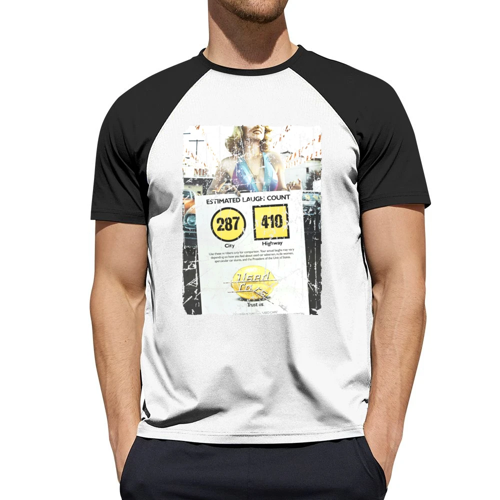 Used Cars Movie Poster Retro Aged Look Men Short Sleeve T-Shirt
