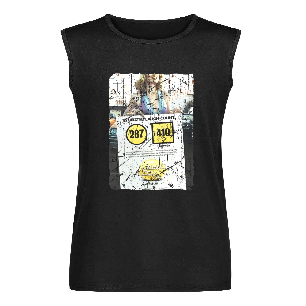 Used Cars Movie Poster Retro Aged Look Men Sleeveless T-Shirt