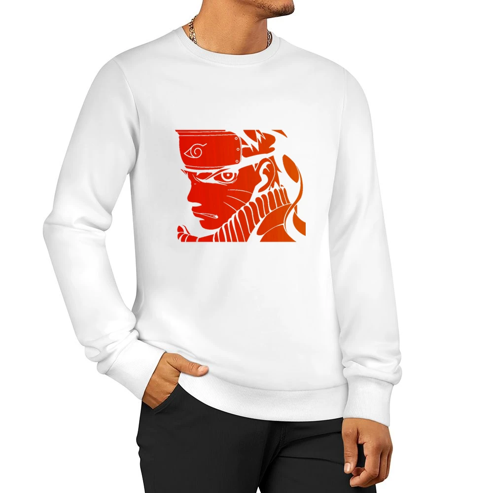 Uzumaki Naruto Konoha leaf shinobi Anime manga Men Pullover Sweatshirt