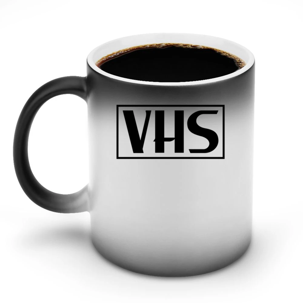 VHS Logo Fun Never Forget Remember Old Video Movies Discoloration Mug