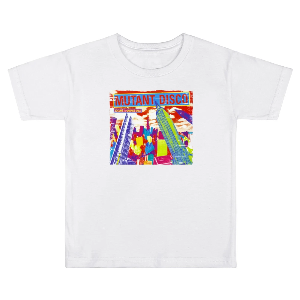 Various Artists Mutant Disco Album Cover Distressed Image Kids Boys Girls T-Shirt