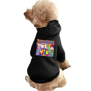 Various Artists Mutant Disco Album Cover Distressed Image Pet Apparel Clothes