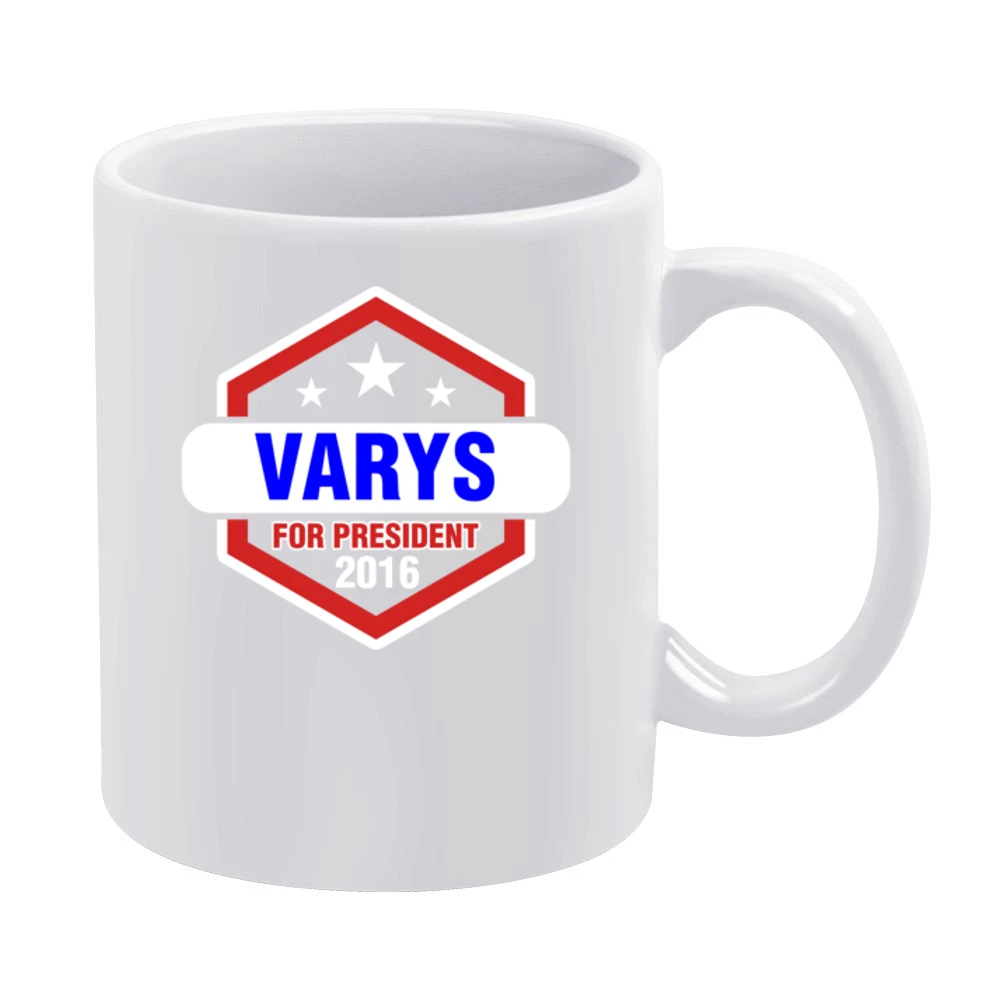Varys For President 2016 Game of Thrones TV Show White Mug