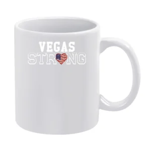 Vegas Strong Tshirt White Mug