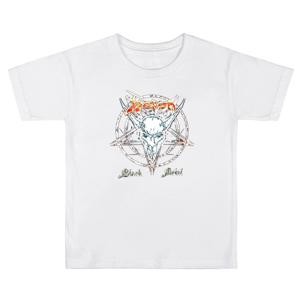 Venom Black Metal Thrash Metal Kids Boys Girls T-Shirt