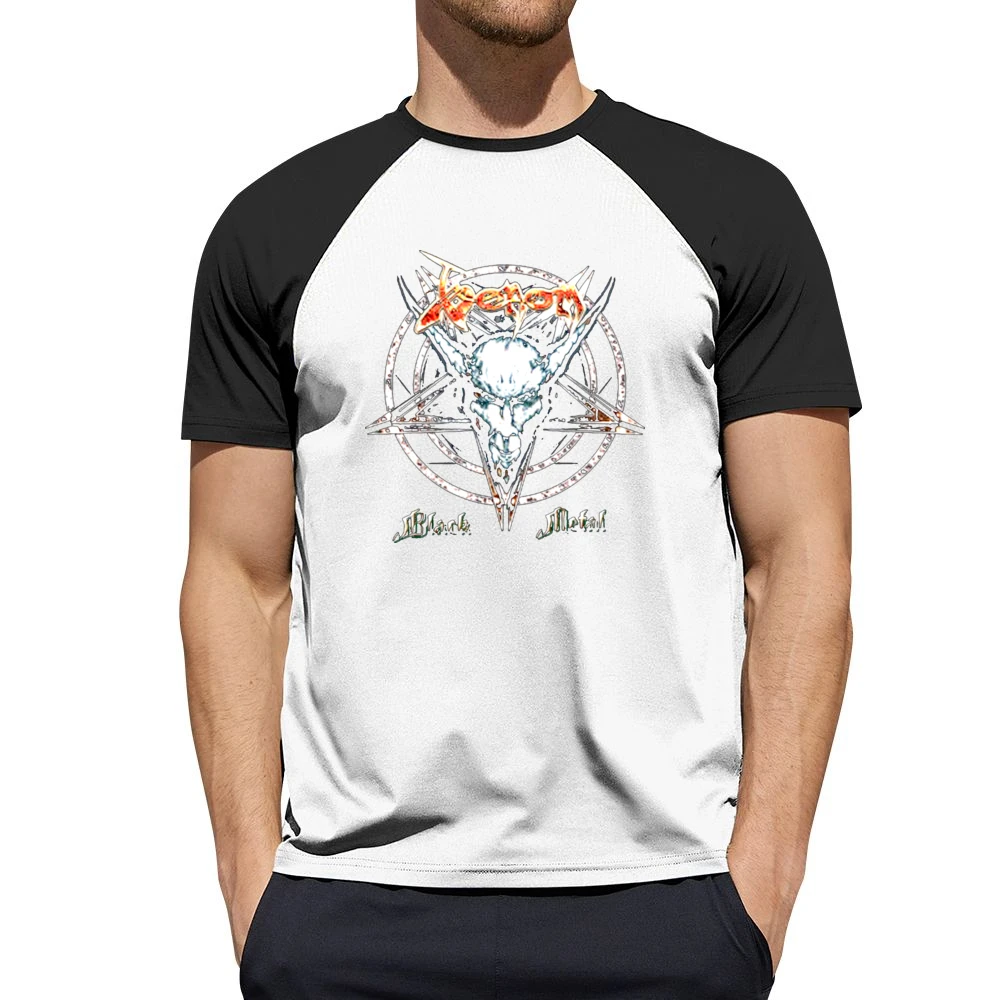 Venom Black Metal Thrash Metal Men Short Sleeve T-Shirt