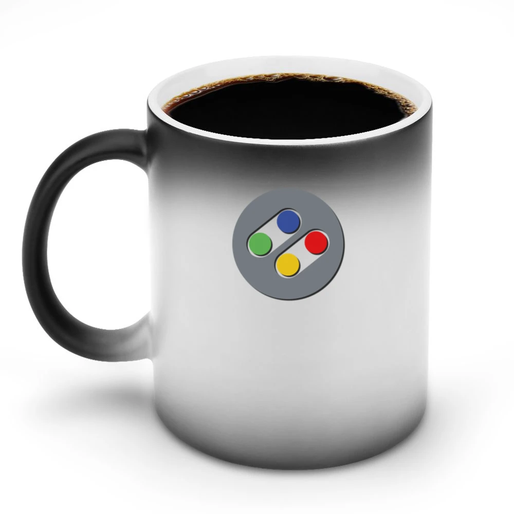 Video games minimalist logo Discoloration Mug