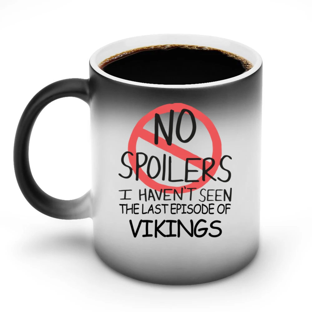 Vikings No Spoilers Last Episode Tv Funny Discoloration Mug