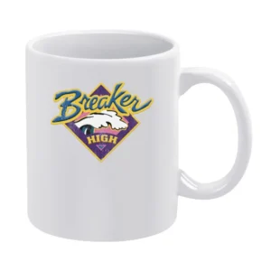 Vintage Breaker High Distressed Tv Show Popular White Mug
