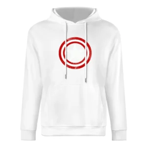 Vintage Captain America Graphic Tee Shirt European Size Men Hoodie