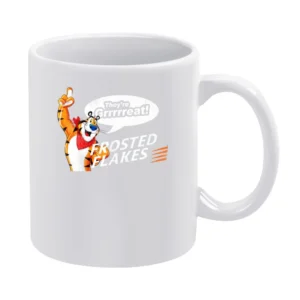 Vintage Frosted Flakes Tony Grrrrreat Oldschool Distressed Style Graph White Mug