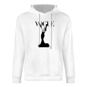Vintage Vogue Italia Magazine Cover Graphic Tee Shirt European Size Men Hoodie