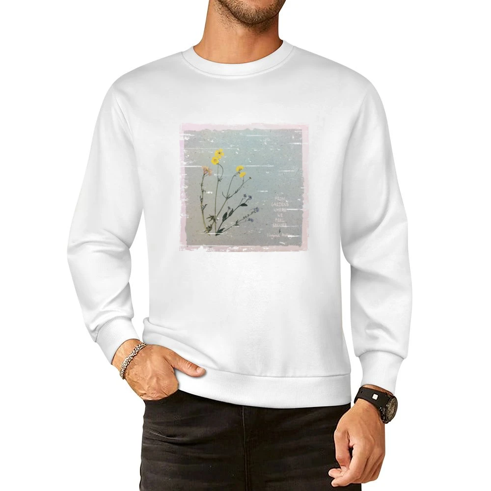 Virginia Astley From Gardens Where We Feel Secure Album Cover Distress European Size Pullover Sweater