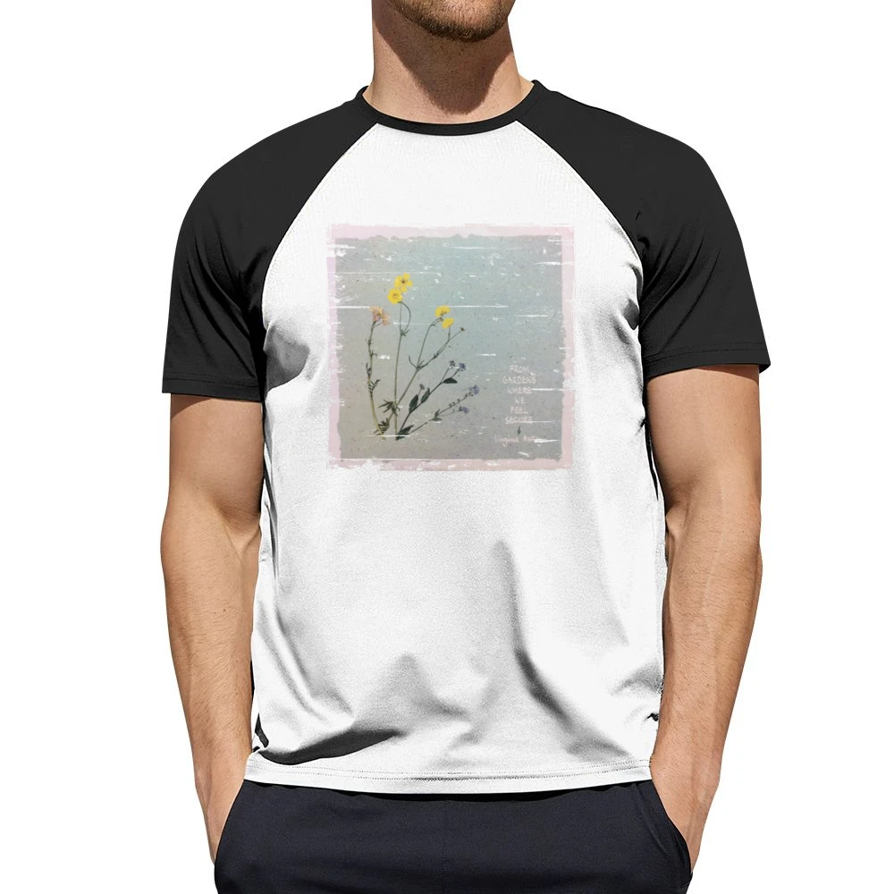 Virginia Astley From Gardens Where We Feel Secure Album Cover Distress Men Short Sleeve T-Shirt