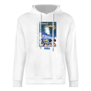 Virtua Fighter 2 Sega Genesis Old School Retro Video Game Fan Distress European Size Men Hoodie