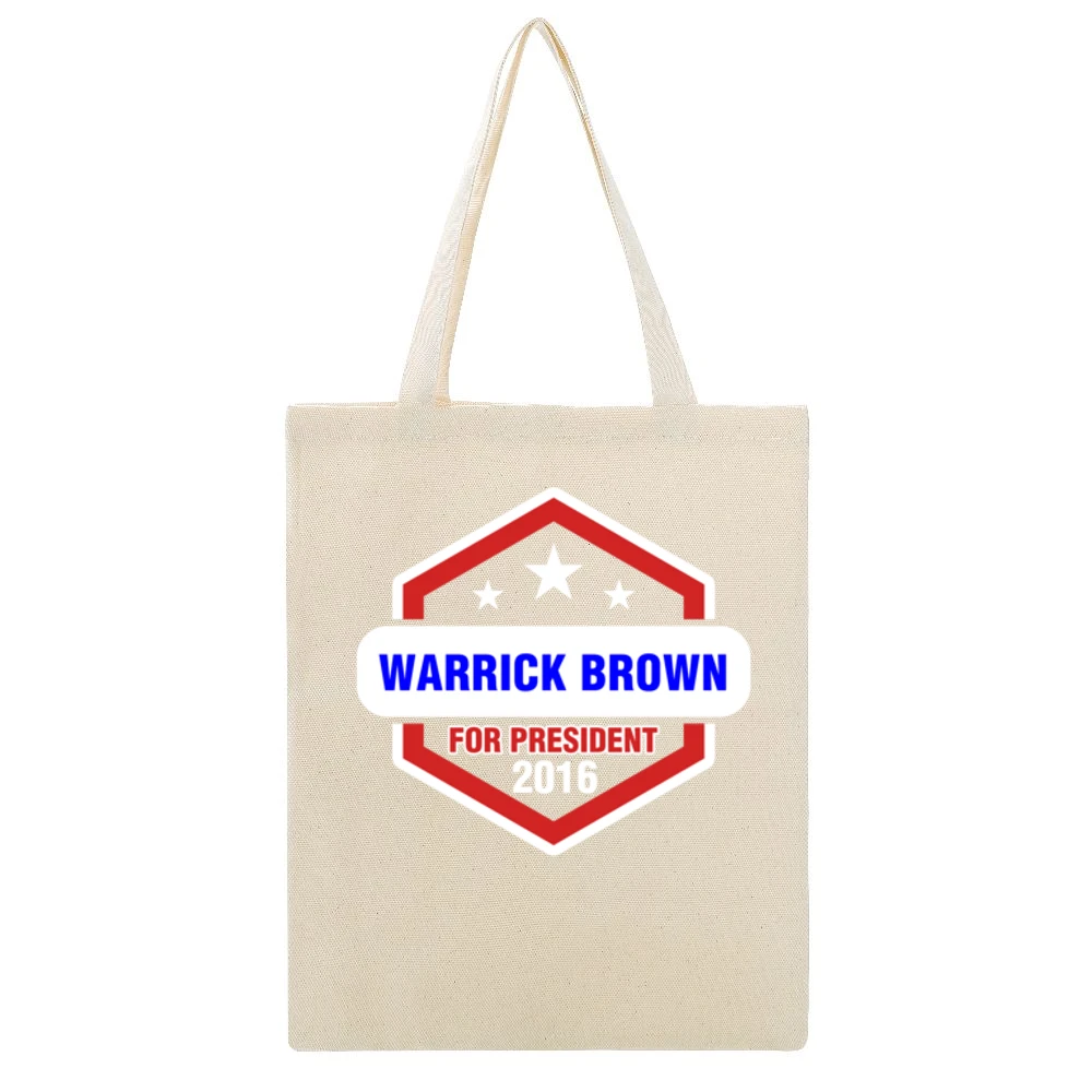 Viserys Targaryen For President 2016 Game of Thrones TV Show Beige Canvas Tote Shopping Bag