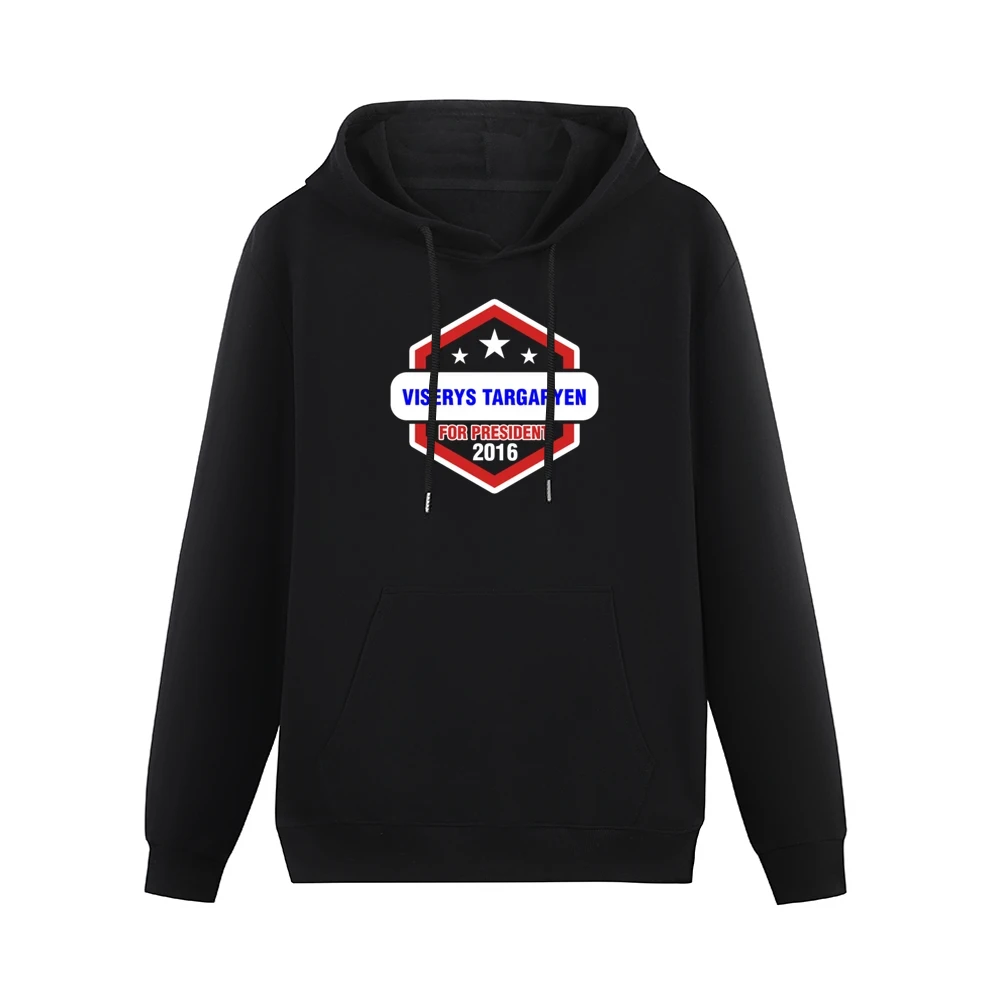 Viserys Targaryen For President 2016 Game of Thrones TV Show Men Hoodie With Pocket