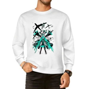 Vocaloid Music Style European Size Pullover Sweater