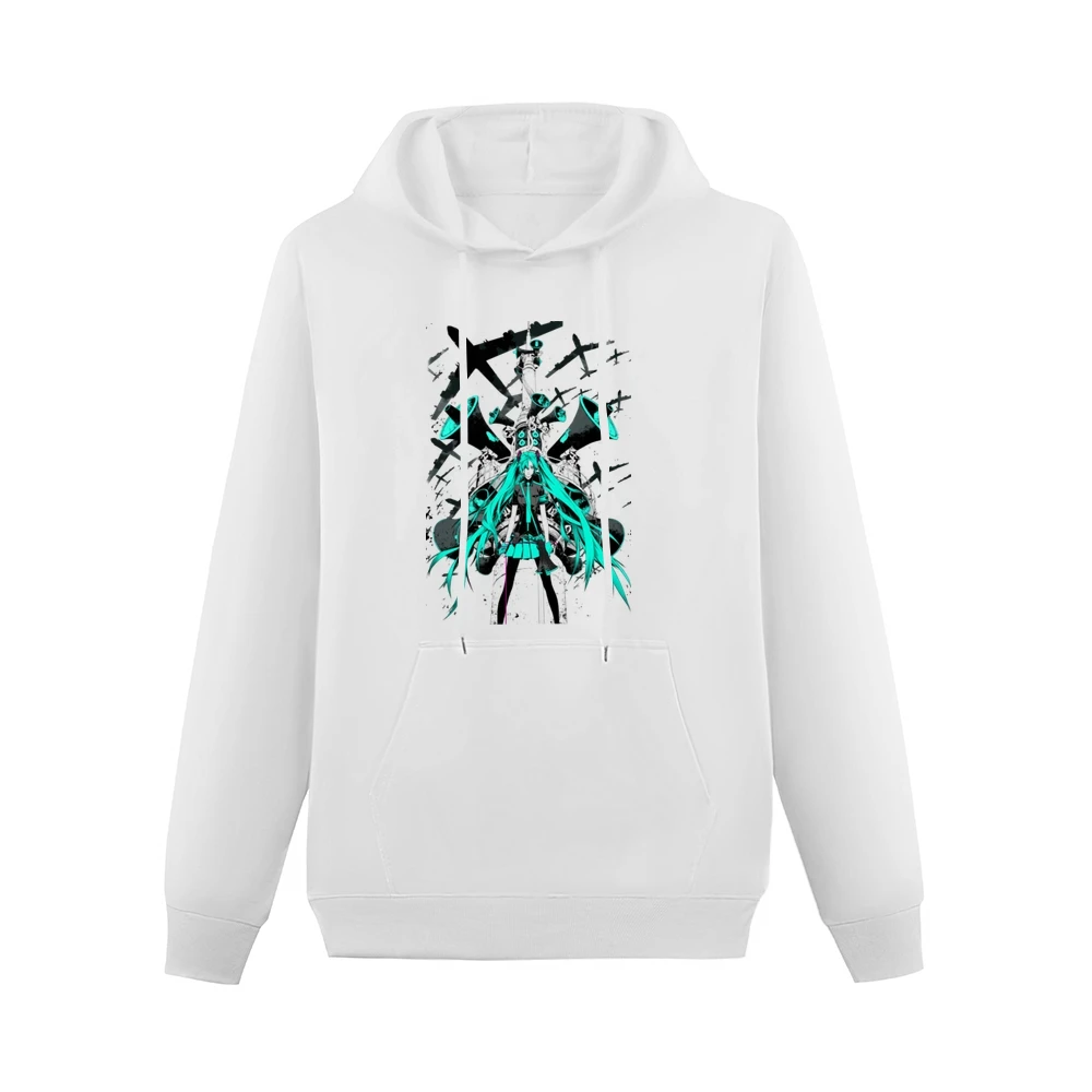 Vocaloid Music Style Men Hoodie With Pocket