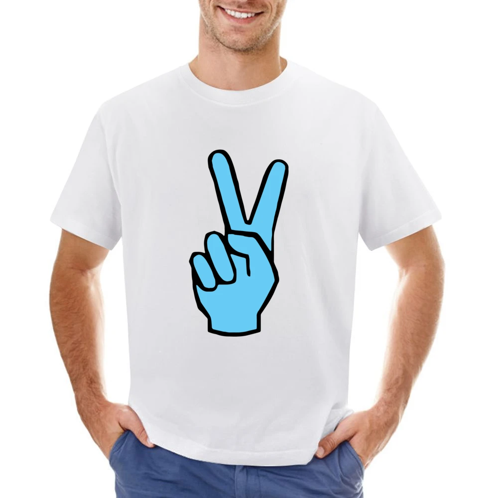 V's Up Villanova Champions Basketball March Madness Fan White Asian Size Men T-Shirt