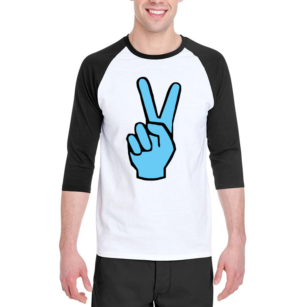 V's Up Villanova Champions Basketball March Madness Fan White Men 3/4 Sleeve T-Shirt