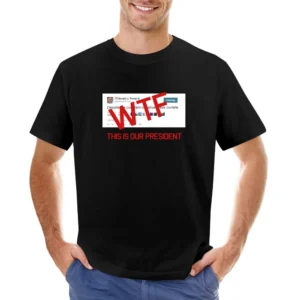 WTF This Is Our President Donald Trump Covfefe Tweet Political Graphic Asian Size Men T-Shirt