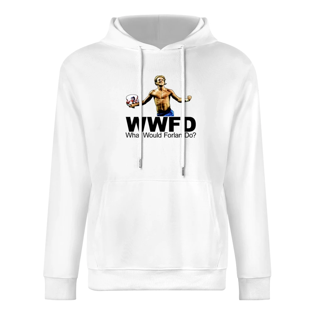 WWJD Diego Forlan Soccer European Size Men Hoodie