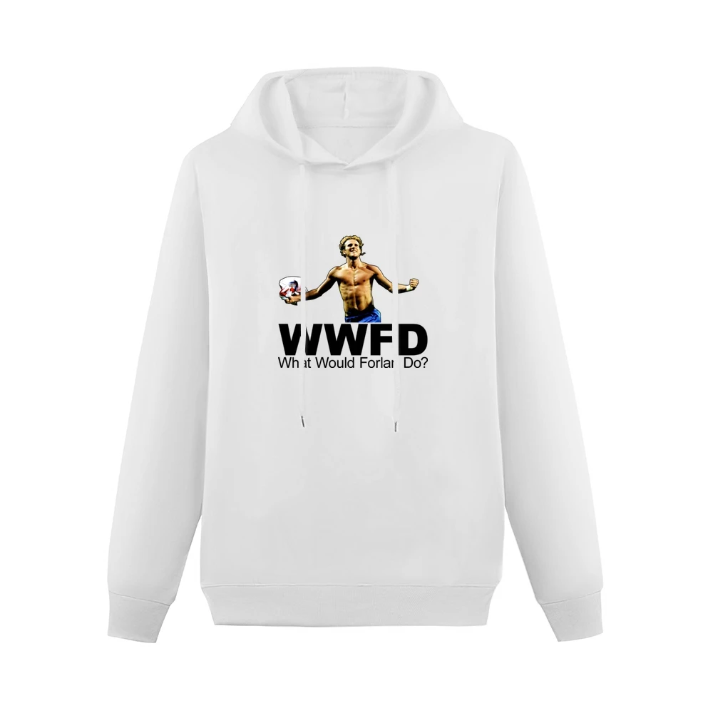 WWJD Diego Forlan Soccer Men Hoodie Without Pocket