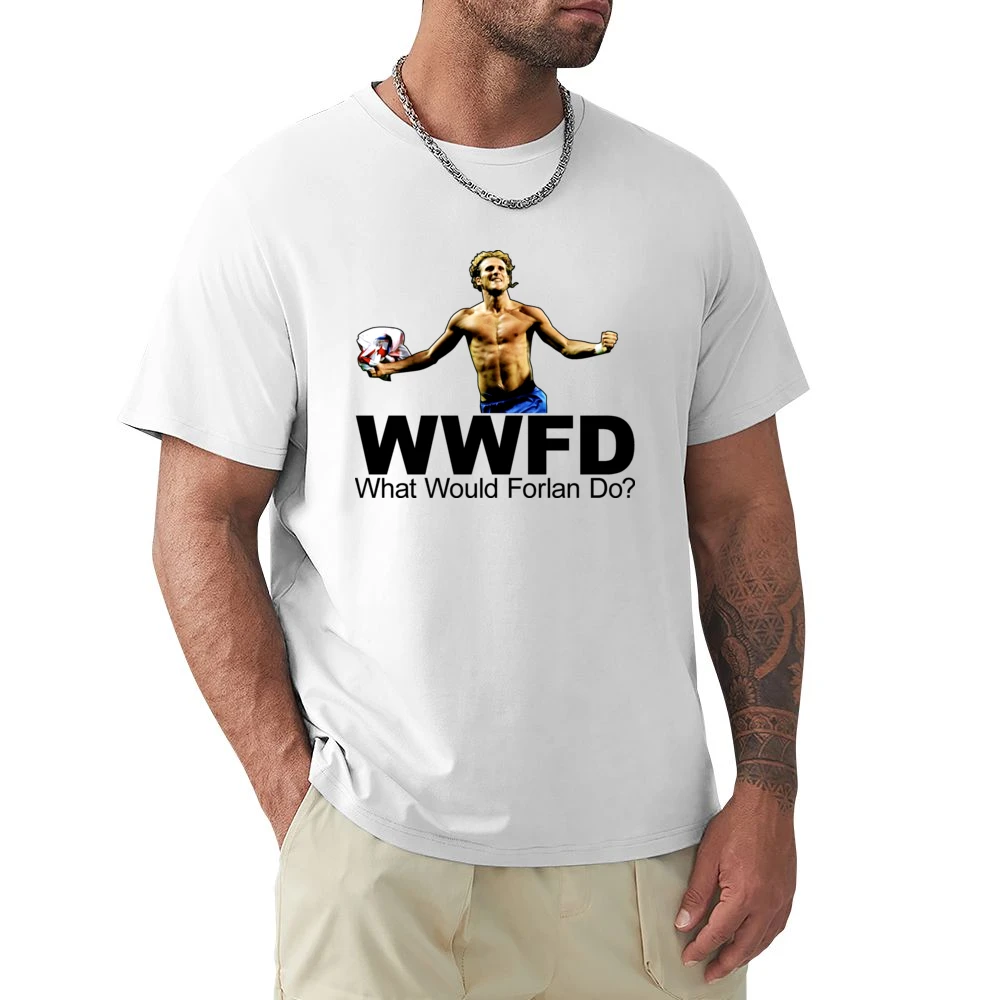 WWJD Diego Forlan Soccer Premium Men T-shirt