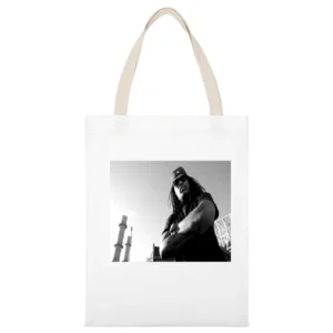 Waka Flocka Flame Tshirt (all styles and colors available) White Canvas Tote Shopping Bag