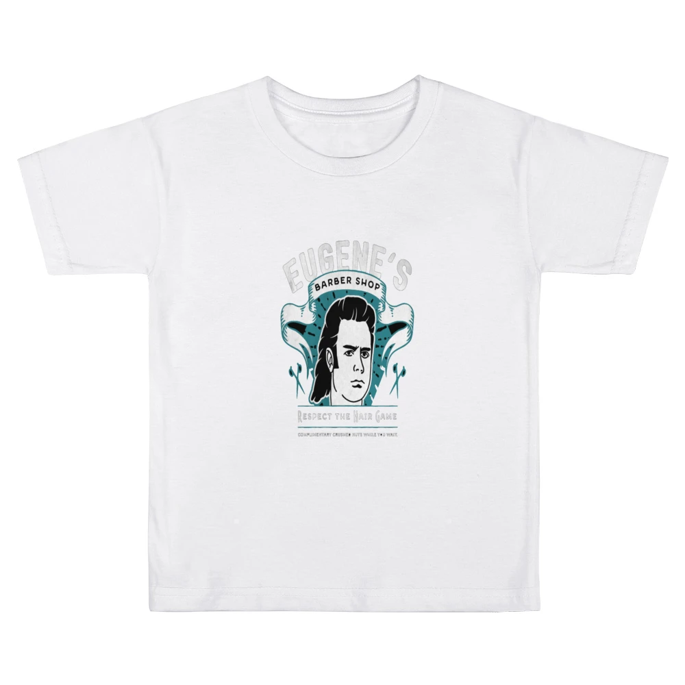 Walking Dead Eugene Respect the HairTshirt Kids Boys Girls T-Shirt