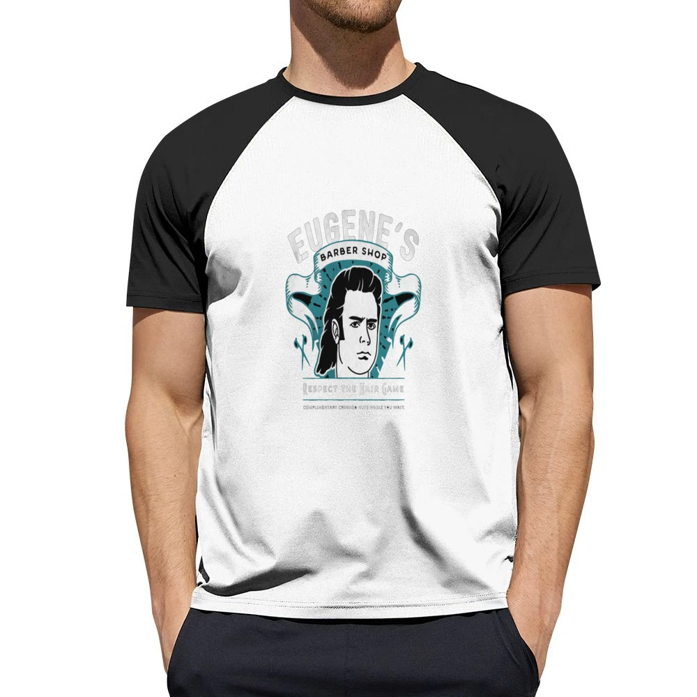 Walking Dead Eugene Respect the HairTshirt Men Short Sleeve T-Shirt