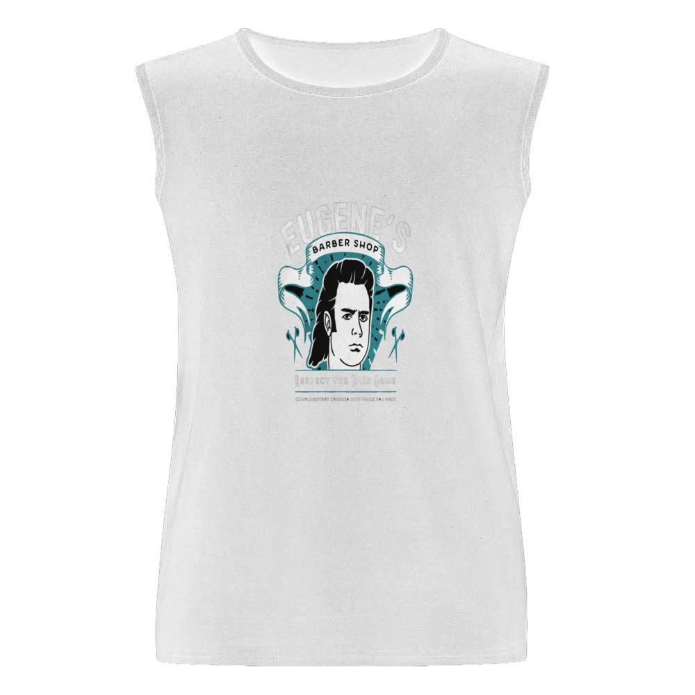 Walking Dead Eugene Respect the HairTshirt Men Sleeveless T-Shirt