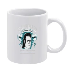 Walking Dead Eugene Respect the HairTshirt White Mug