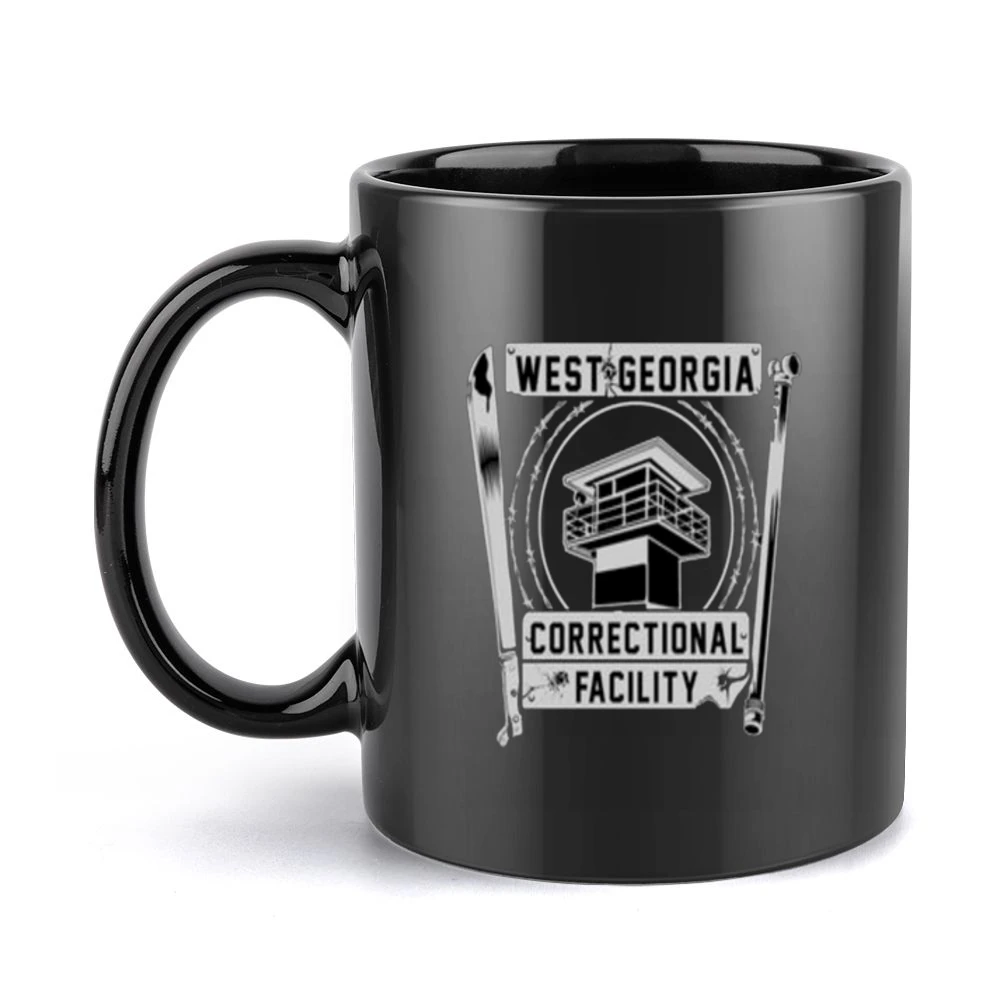 Walking Dead Prison Tee Black Mug